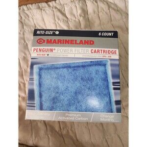 2 Filters Marineland Rite-Size Cartridge Penguin Power Filter Fits 275 And 375